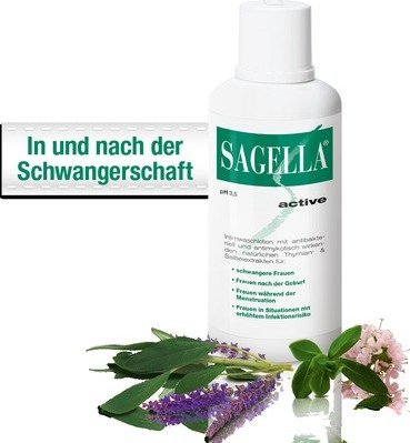 Sagella active Intim Waschlotion, 100ml