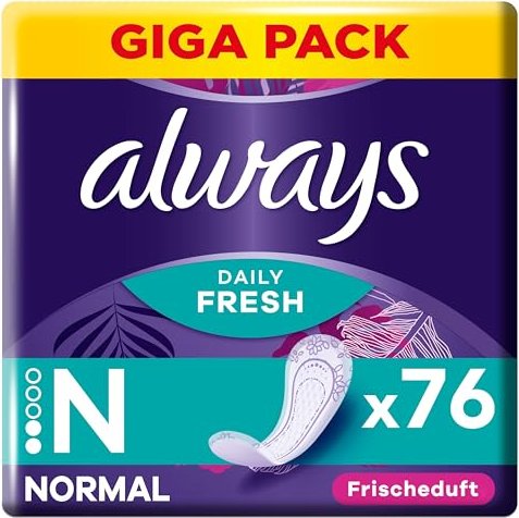 Always Dailies fresh & protect normal, 76 Stück
