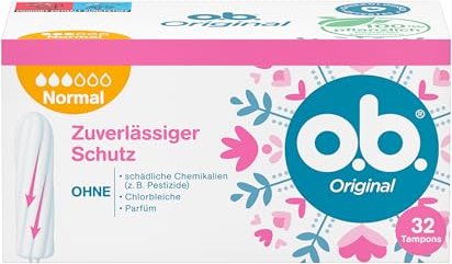 o.b. Original Normal Tampons, 32 Stück