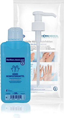 Hartmann Sterillium Classic Pure Handdesinfektionsmittel + Dosierpumpe, 500ml