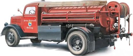 Italeri Opel flash Firetruck (3778S)