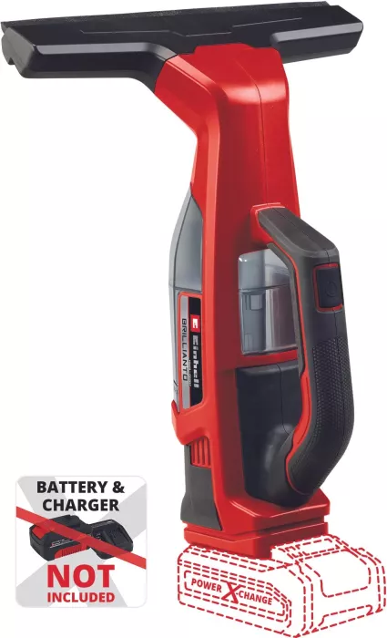 Einhell BRILLIANTO rechargeable battery-Window Vacuum Cleaners solo (3437100)