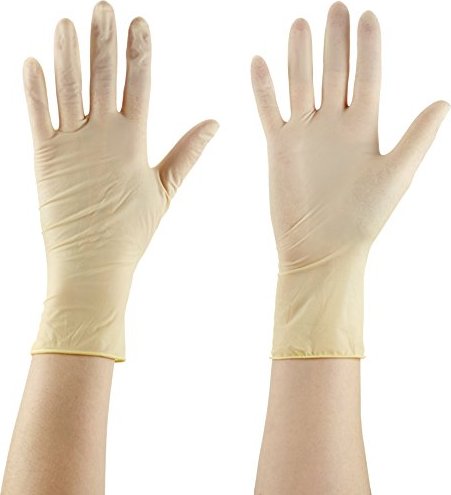 Meditrade Latex Gentle Skin sensitive Einweghandschuhe XL, 100 Stück (1221RXLT)