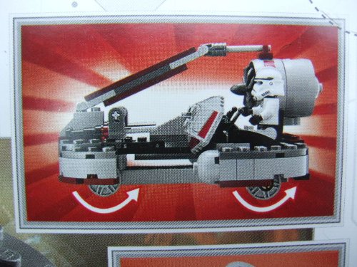 LEGO Star Wars Clone Wars - Republic Swamp Speeder (8091)