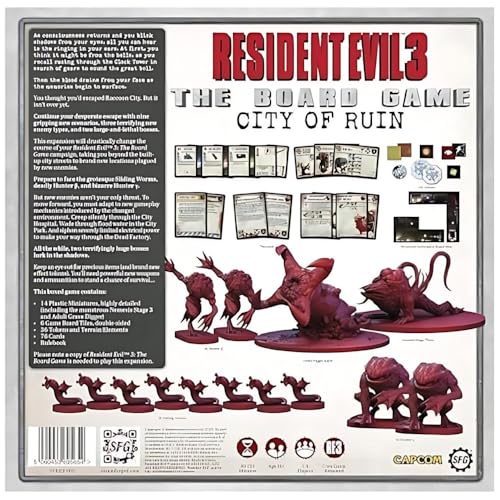 Resident Evil 3: The Board Game - City of Ruin (extension)