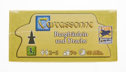 Carcassonne - Burgfräulein und Drache (3. extension)