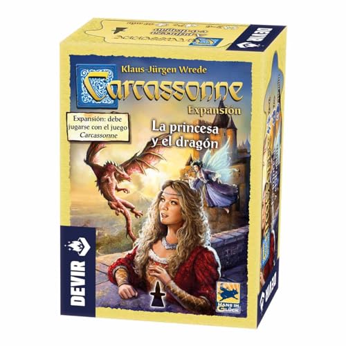 Carcassonne - Burgfräulein und Drache (3. extension)