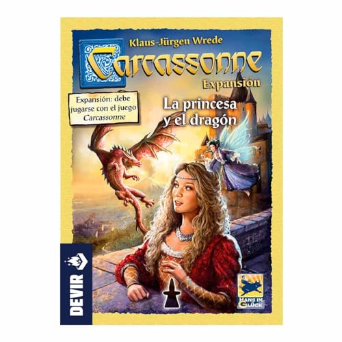 Carcassonne - Burgfräulein und Drache (3. extension)