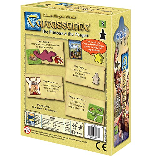 Carcassonne - Burgfräulein und Drache (3. extension)