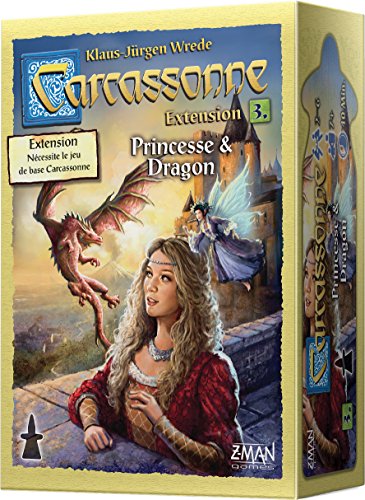 Carcassonne - Burgfräulein und Drache (3. extension)