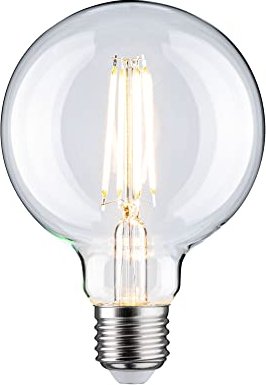 Paulmann filament LED Globe 95 E27 7.5W/827 clear dim (289.69)