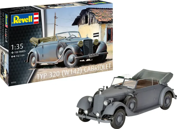 Revell type 320 (W142) Cabriolet (03354)