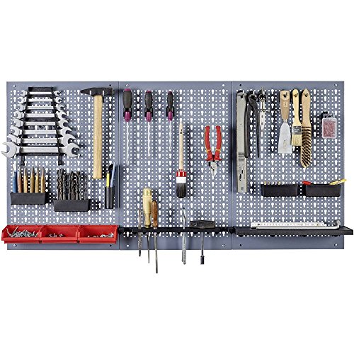 Küpper steel sheet pegboard 3-piece. (70100)