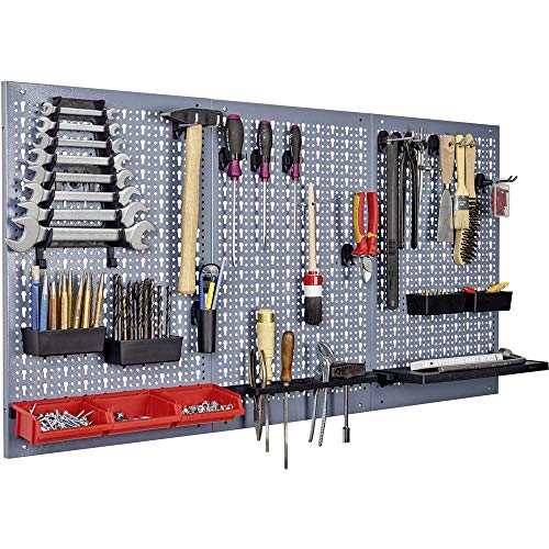 Küpper steel sheet pegboard 3-piece. (70100)