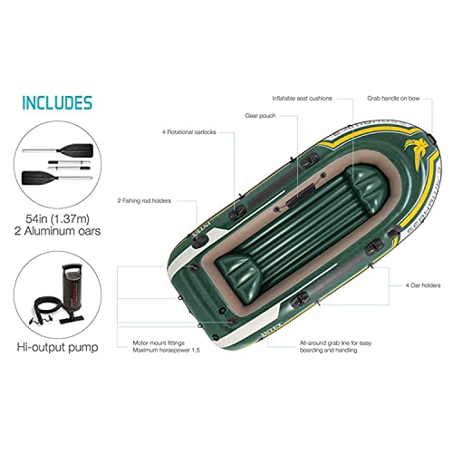 Intex Seahawk 3 rubber raft set