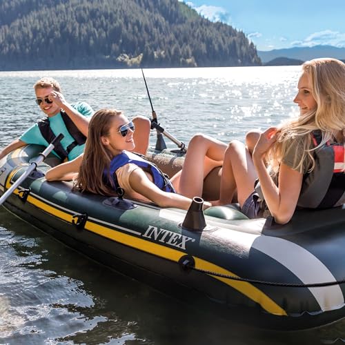 Intex Seahawk 3 rubber raft set