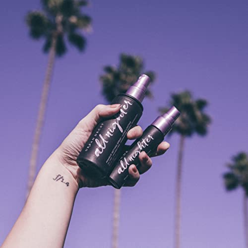 Urban Decay All Nighter Makeup Setting Spray Travel-Size, Long-Lasting Fixing Spray for Face, Up to 16 Hour Wear, Vegan & Oil-free Formula*, 30ml