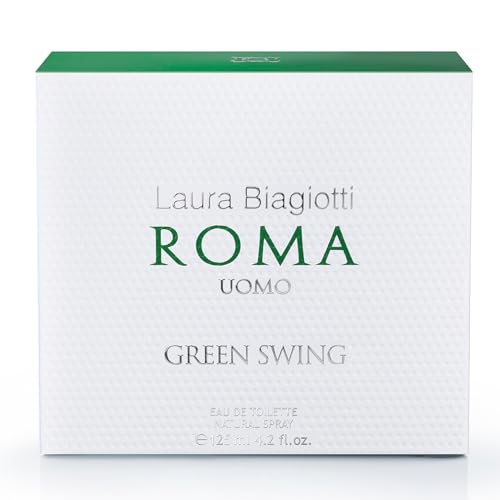 Laura Biagiotti Roma Uomo Green Swing Eau de Toilette, 125ml