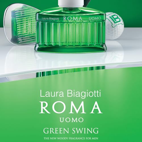 Laura Biagiotti Roma Uomo Green Swing Eau de Toilette, 125ml