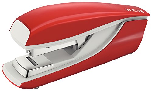 Leitz NeXXt strong flat stapler metal, red (55230025)