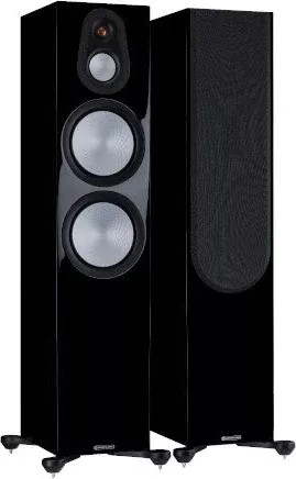 Monitor Audio Silver 500 7G High Gloss Black, Paar