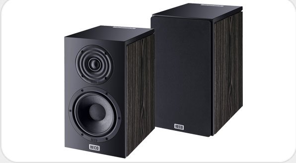 Heco Aurora 200 schwarz, Paar
