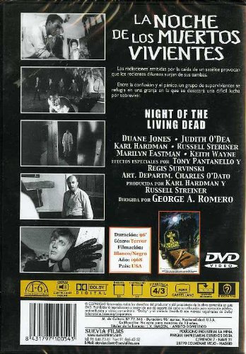 White Zombie - The Devil-Doll - I Walked with a Zombie - Zombies on Broadway - The Plague of the Zombies - Night of the Living Dead Zombies