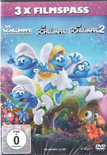 Die Schlümpfe 1 + 2 + Das verlorene Dorf: 3x Filmspass