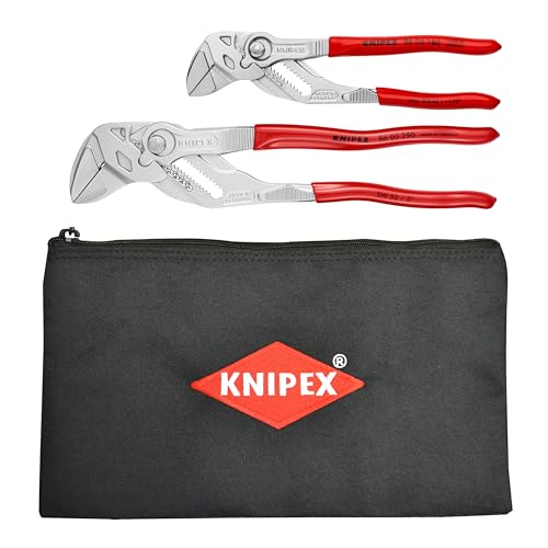 KNIPEX Pliers Wrench (250 mm) 86 03 250 & Cobra (250 mm) 87 01 250