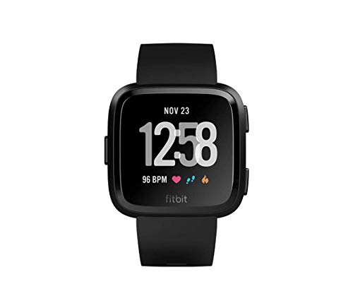 Fitbit Versa activity tracker black/white (FB505GMWT)