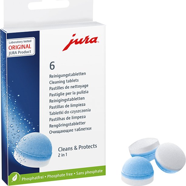 Jura cleaning tablets, 6 pieces (62715)