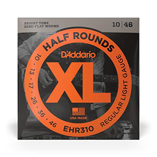 D'Addario XL Half Rounds regular Light (EHR310)