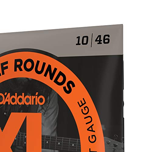D'Addario XL Half Rounds regular Light (EHR310)