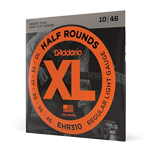 D'Addario XL Half Rounds regular Light (EHR310)