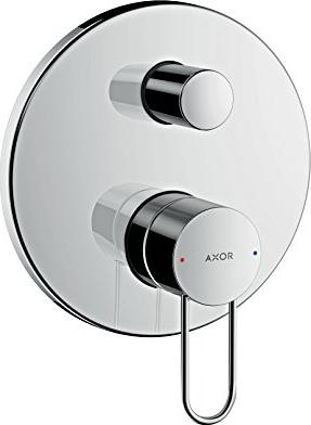 Hansgrohe AXOR Uno single lever manual bath mixer with bow-shaped handle chrome (38426000)