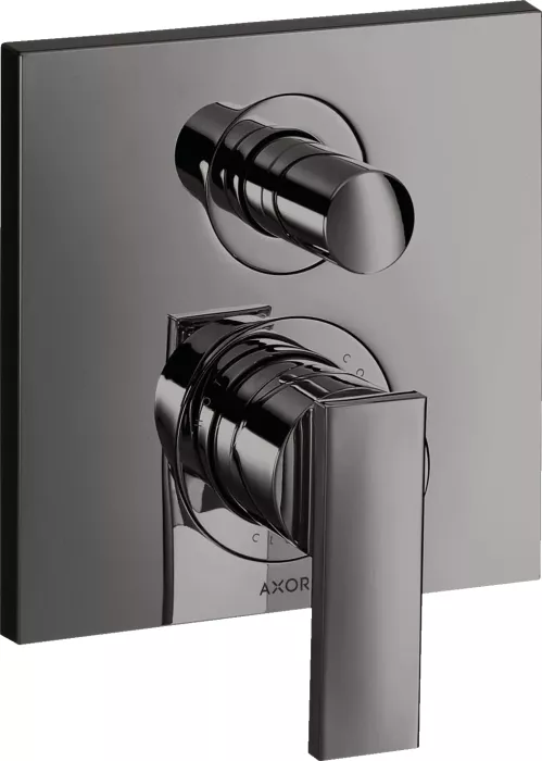 Hansgrohe AXOR Citterio single lever-bath mixer with integrated Sicherungskombination polished black chrome (39457330)