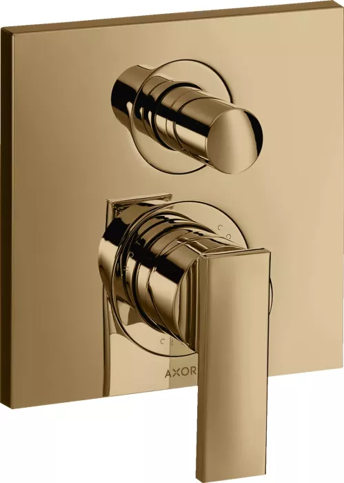 Hansgrohe AXOR Citterio single lever-bath mixer with integrated Sicherungskombination polished bronze (39457130)
