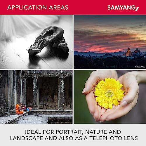SAMYANG 85 mm f/1.4 IF Lens - for Canon