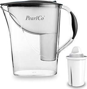 PearlCo Standard water filter jug anthracite incl. 1 cartridge classic universal