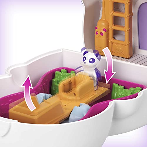 Mattel Polly Pocket Flip & Find Sloth Compact (GTM59)