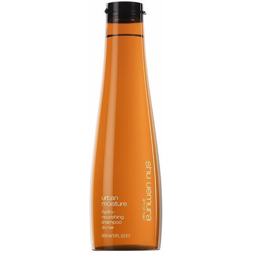 Shu Uemura, Hydro-Nourishing Shampoo Urban Moisture, Dry Hair, Enriched with Moringa Oil, Hydrates & Protects, 300 ml
