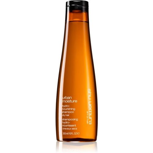 Shu Uemura, Hydro-Nourishing Shampoo Urban Moisture, Dry Hair, Enriched with Moringa Oil, Hydrates & Protects, 300 ml