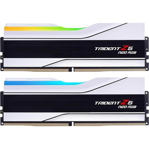 G.Skill Trident Z5 RGB silber DIMM Kit 32GB, DDR5-7200, CL34-45-45-115, on-die ECC (F5-7200J3445G16GX2-TZ5RS)