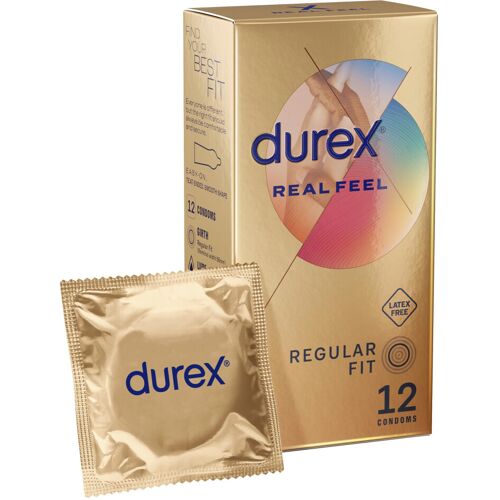 Durex Real Feel skin to skin condoms 12 u