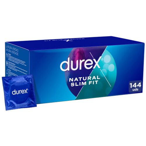 Durex Natural Slim Fit condoms 144 u