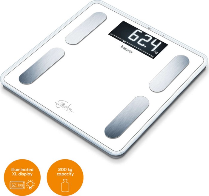 Beurer BF 400 signature Line digital body analyser scale white (73575)