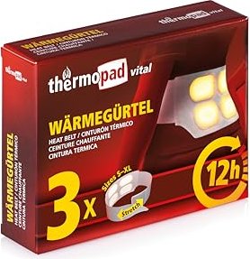 Dr. Dagmar Lohmann pharma + medical GmbH Thermopad Wärmegürtel, 3 Stück