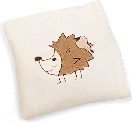 Grünspecht bio-linseed-pillow with reference hedgehog warming cushion (603-V3)