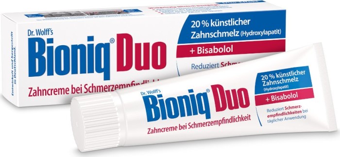 Dr. Kurt Wolff Bioniq Duo Zahncreme, 75ml