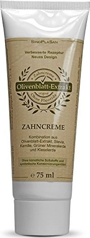 SinoPlaSan Olivenblatt-Extrakt Zahncreme, 75ml